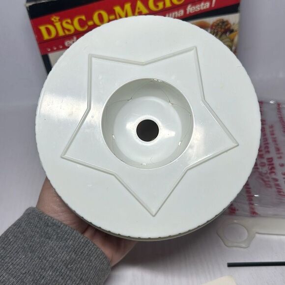 Vintage Disco Magic Lavatelli Torino Fruit Vegetable Slicer Food Presentation - Picture 5 of 6